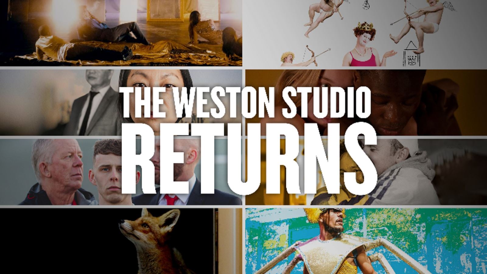 Collage of performances at The Weston Studio